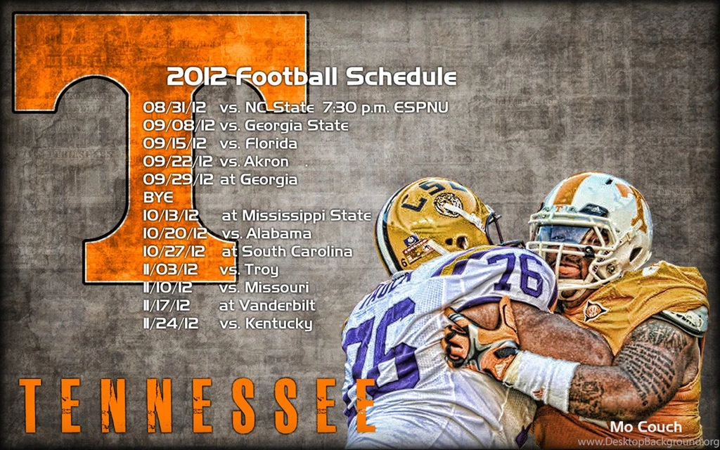Tennessee Wallpapers Schedules
