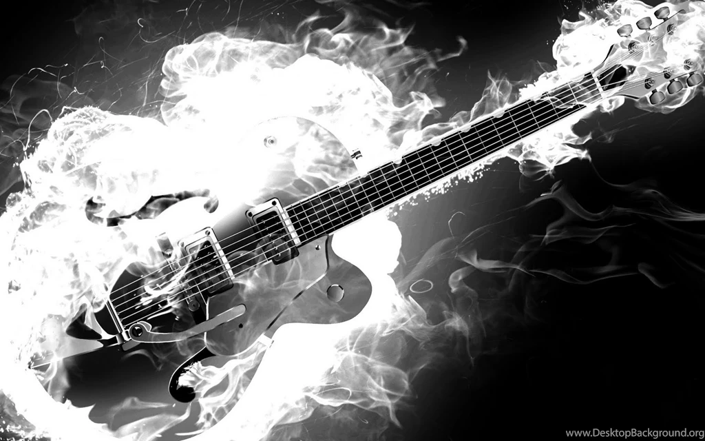 Smoke Guitar Wallpapers
