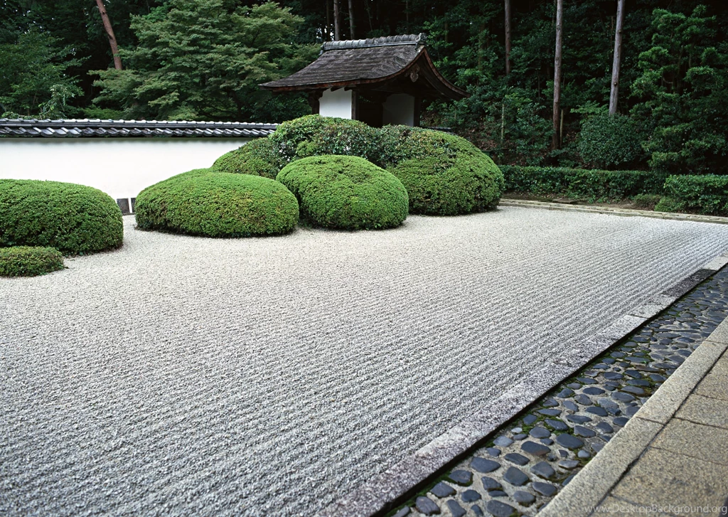Zen Gardens Zen Garden Japanese With Parallel Lines Dreams 2104477 ...