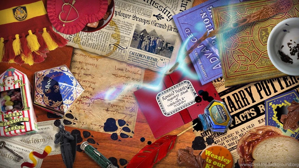 Ron Weasley Desk Wallpapers And Gmail Theme By Bamberos On DeviantArt