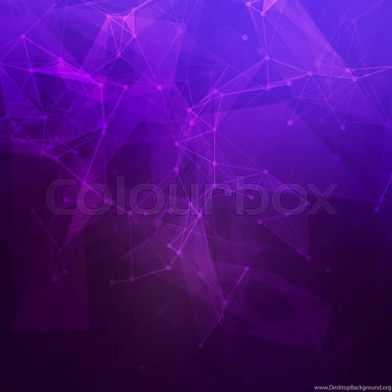 Abstract Low Poly Dark Purple Bright Technology Vector Backgrounds ...