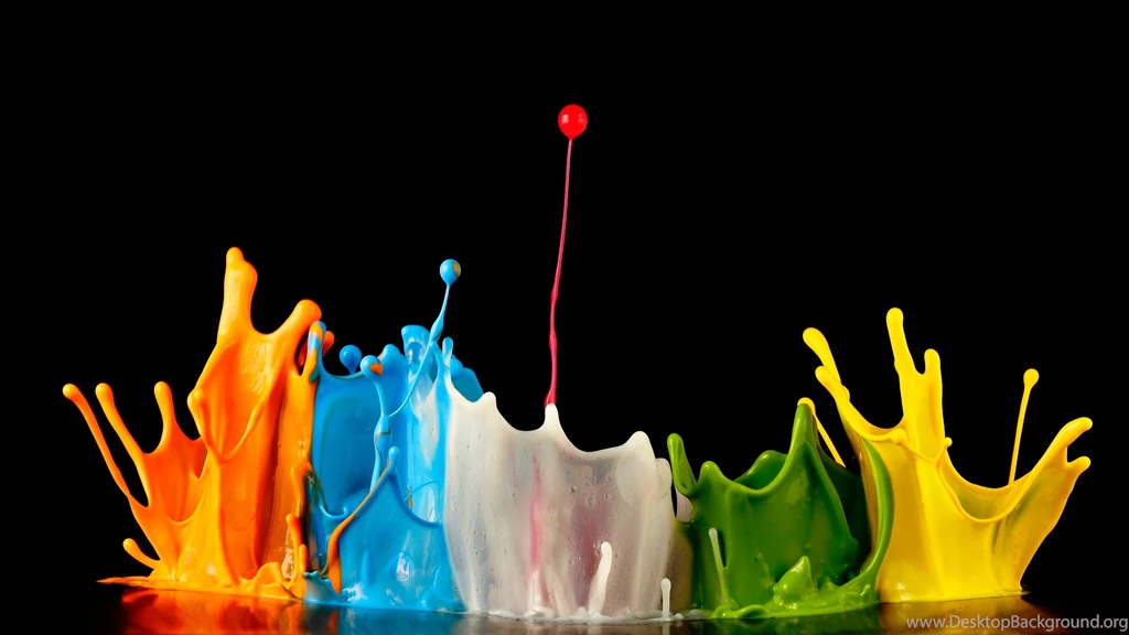 Hd Paint Splashes Backgrounds