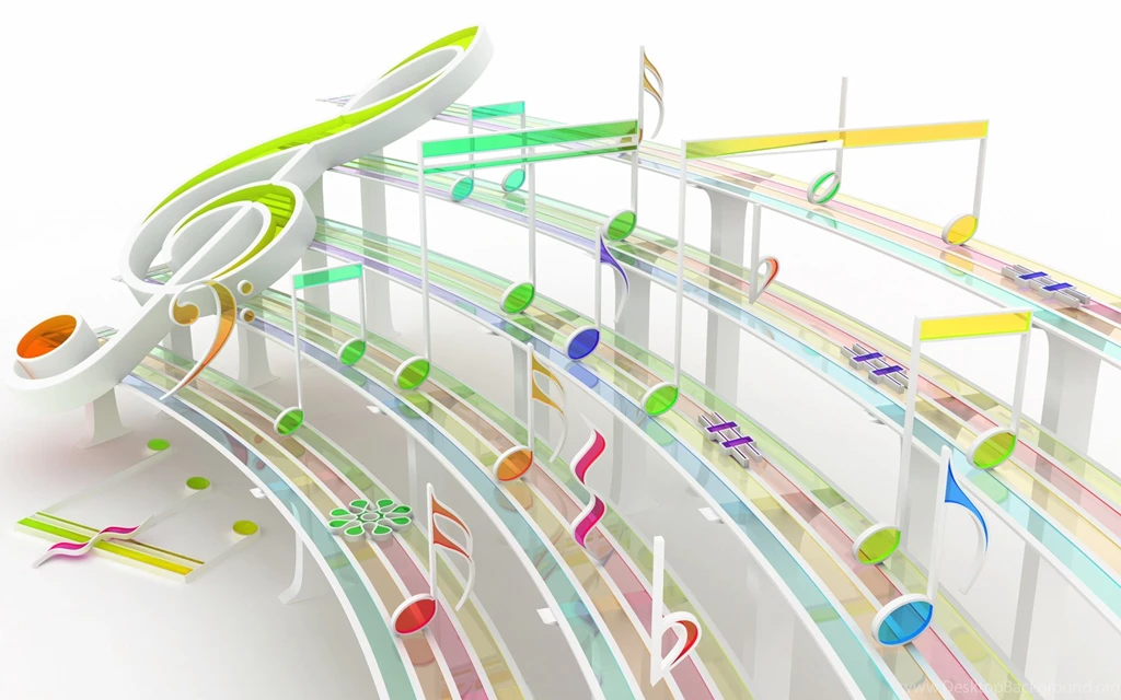 Music Notes Desktop Wallpapers   Nekeran.com