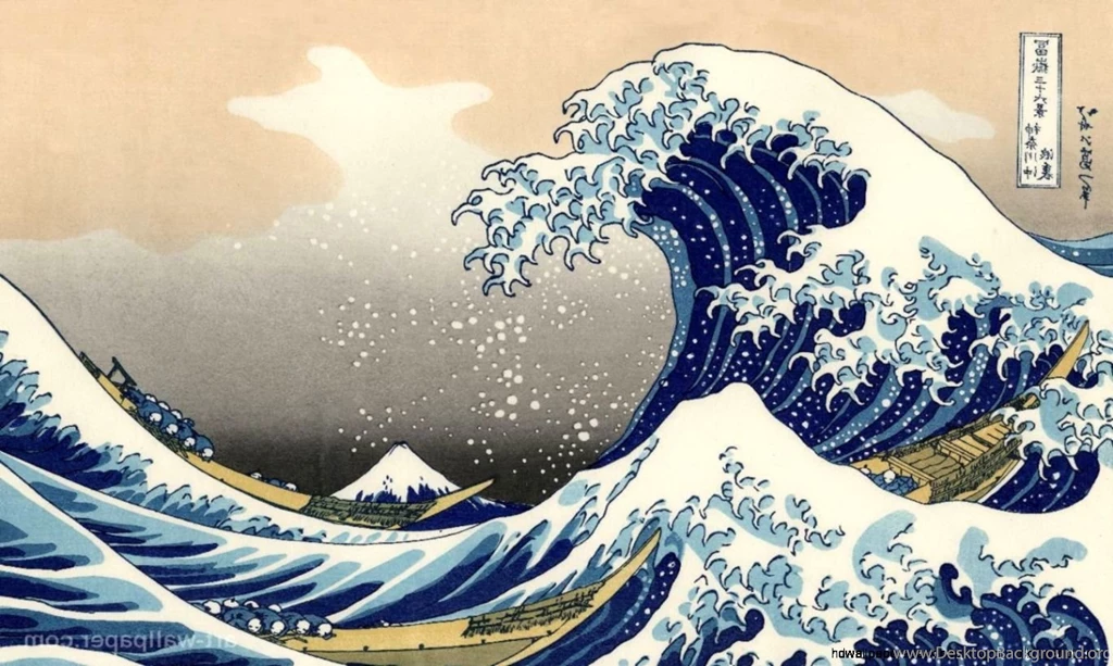 Wave Japan Wallpapers Desktop