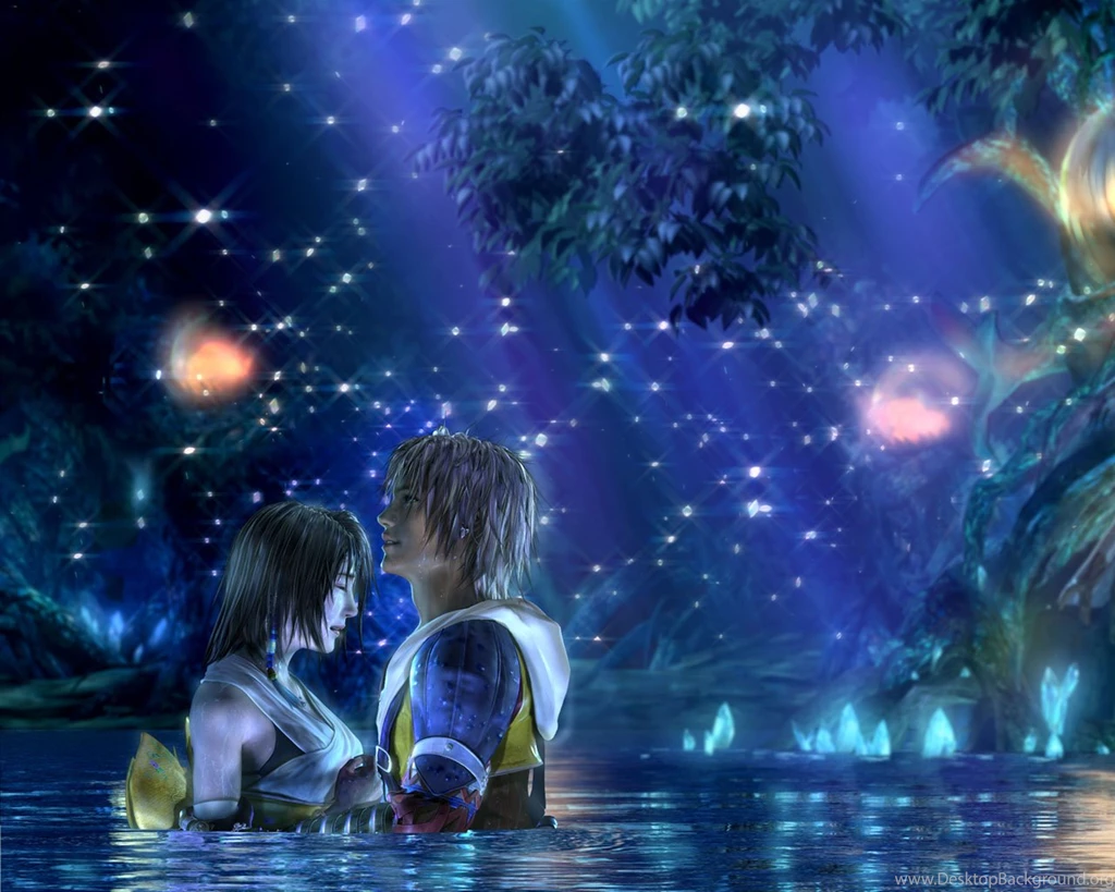 Final Fantasy X Wallpapers Tidus, Yuna, Rikku, Wakka, Lulu, Auron