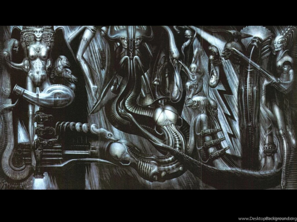 Wallpapers Giger Hr Paintings Pictures Art 1024x768