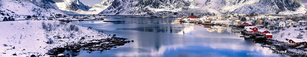 Wallpapers Triple Multi Multiple Monitor Screen Winter Hiver ...