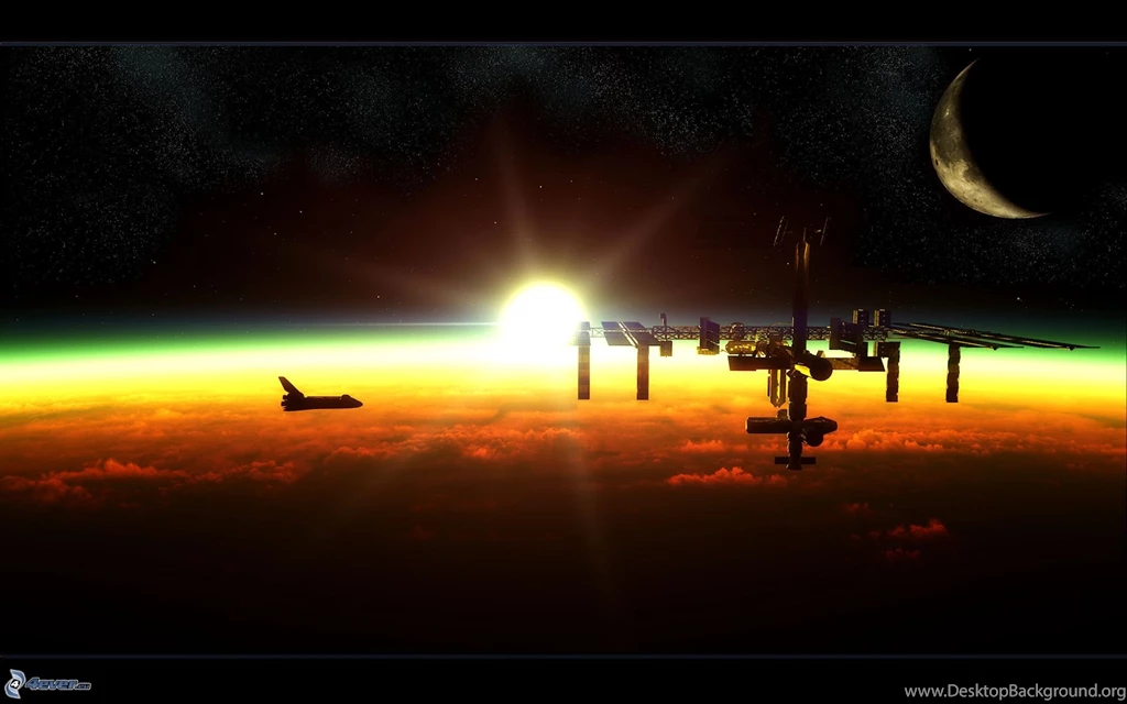 Sunrise Space Station Wallpapers (page 3) Pics About Space