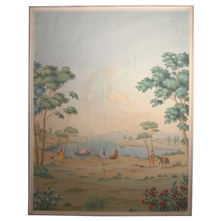 Zuber Wallpapers Panel At 1stdibs