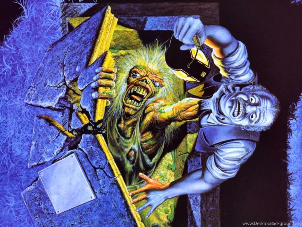 IRON MAIDEN Heavy Metal Power Artwork Fantasy Dark Evil Eddie ...