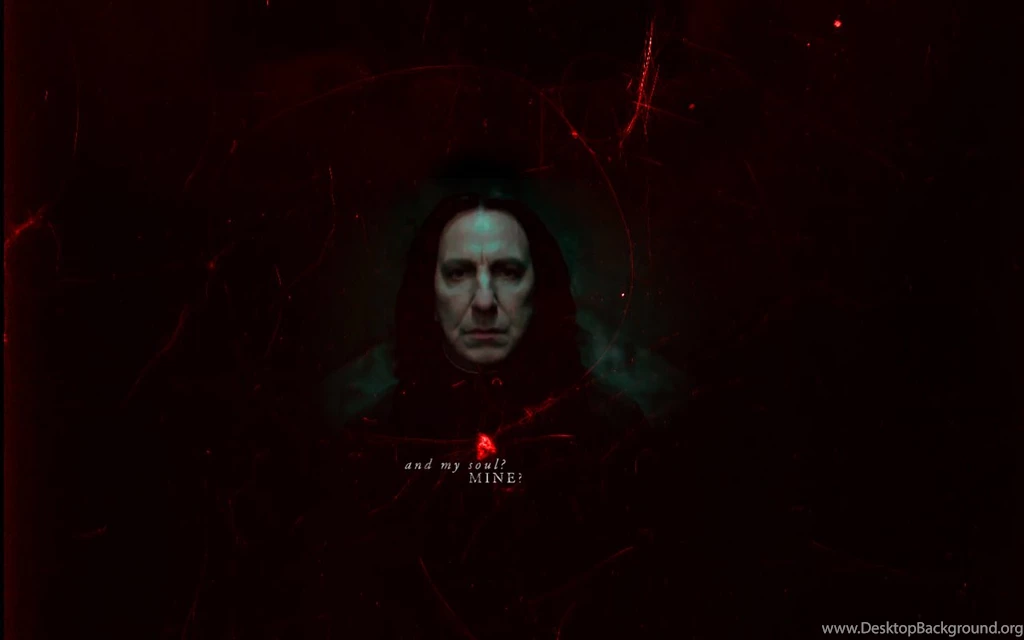 What About My Soul...?"  Big Ass Wallpapers   Severus Snape ...