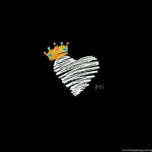 Heart/crown Wallpapers