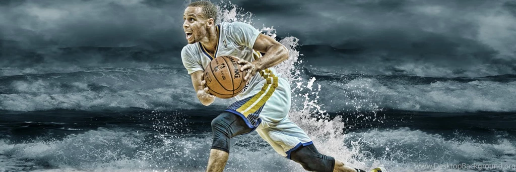 Stephen Curry Splash Twitter Cover & Twitter Backgrounds