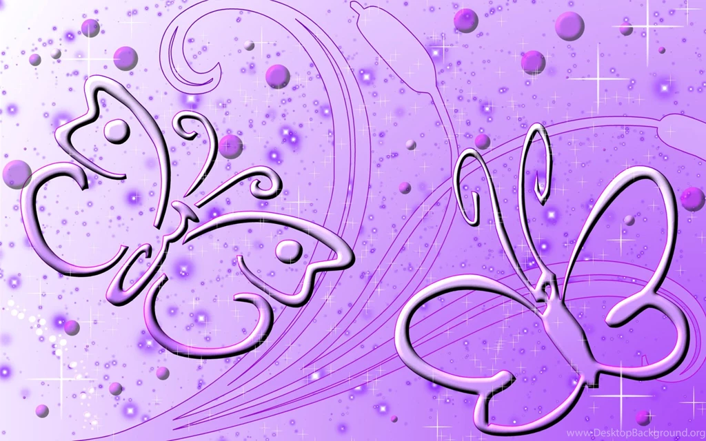 Purple Butterflies Wallpapers Wallpapers HD Wide