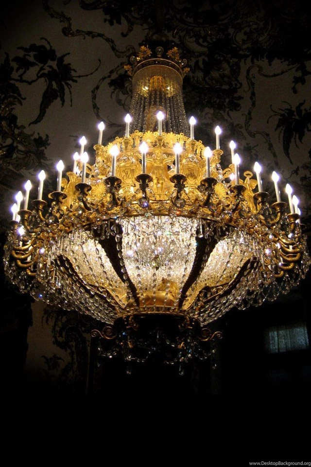 Download Free For iPhone Wallpapers Bling Chandelier