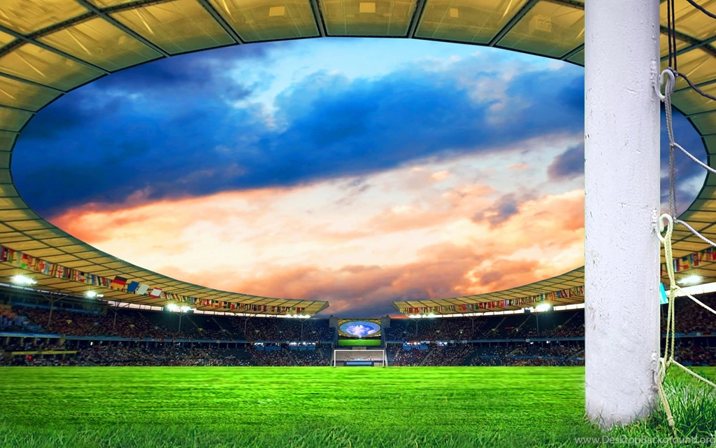 Wallpapers Football Field Soccer With Green 2560x1600