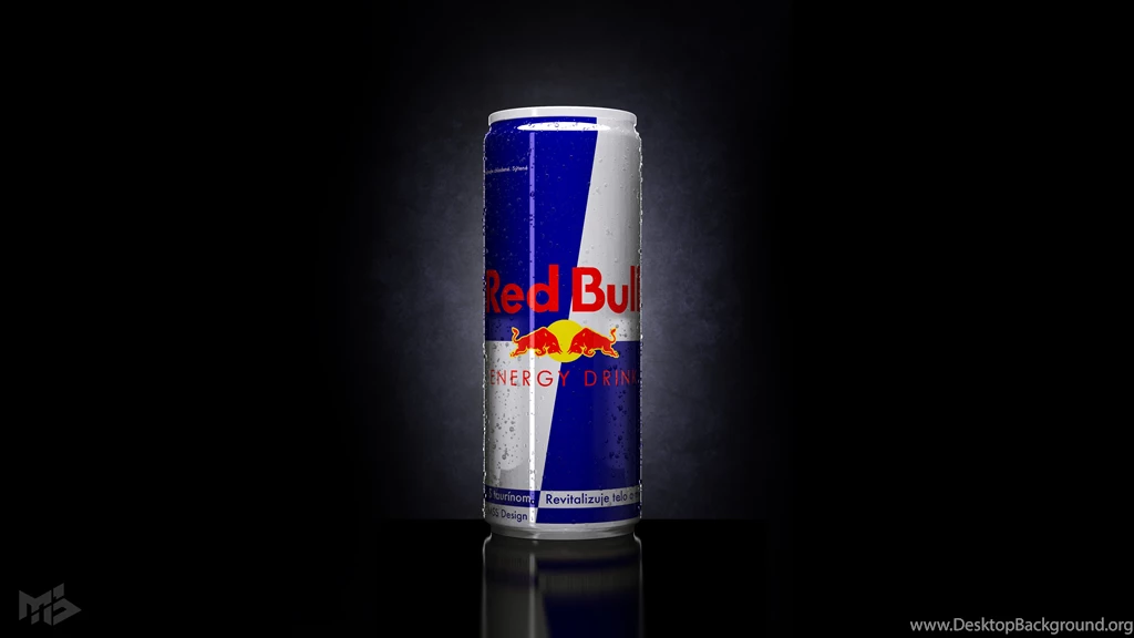 Red Bull Can Wallpaper.