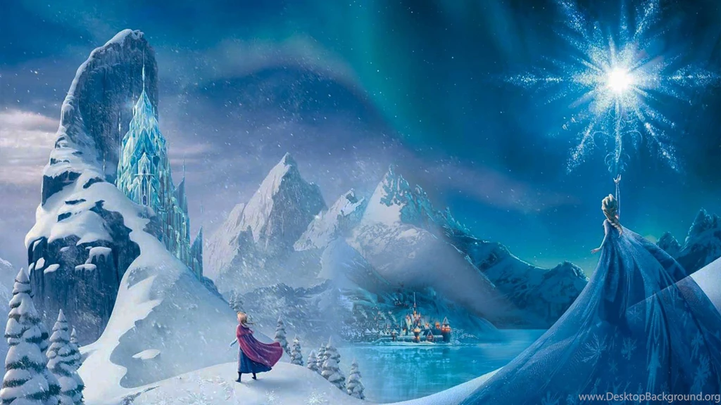 A 1080p Wallpapers Combining The Two French 'Frozen' Posters : Disney