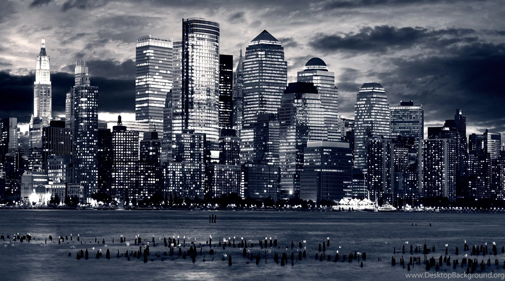Wallpapers Skyscraper, Night, Dark, City Desktop Wallpapers » World ...