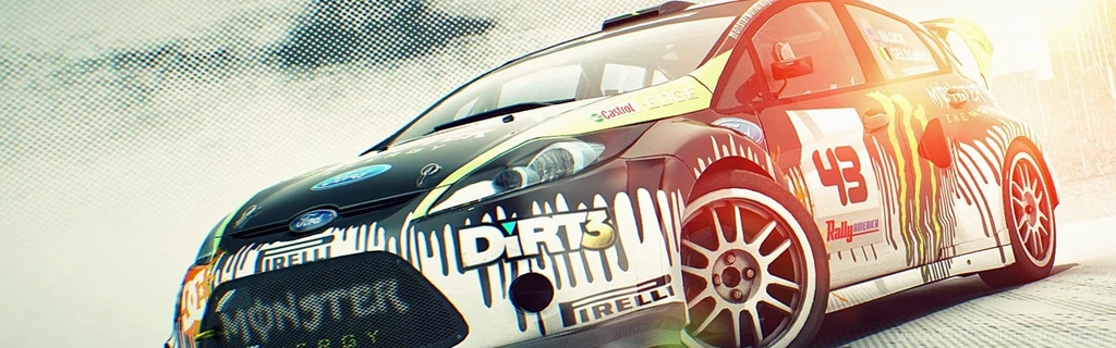 Download Wallpapers 3840x1200 Dirt 3, Name, Game, Font, Race Dual ...