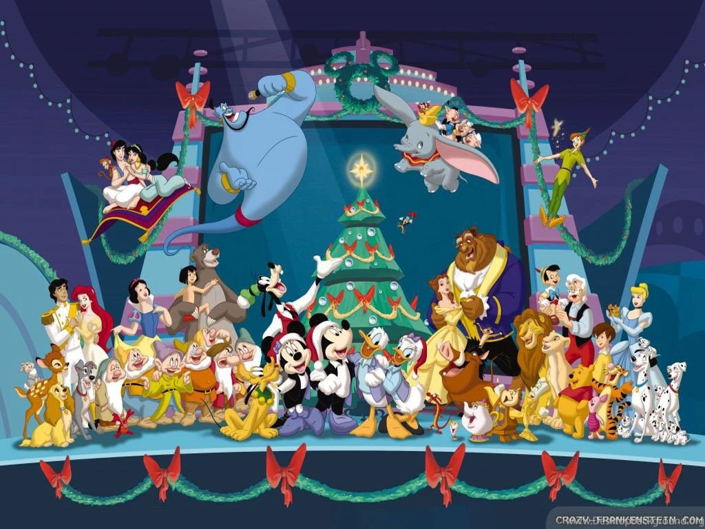 Disney Christmas Wallpapers 2 Crazy Frankenstein
