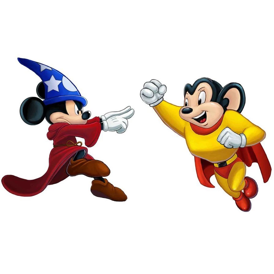 Player Select: Mickey Mouse VS Mighty Mouse By Garoooooh On DeviantArt