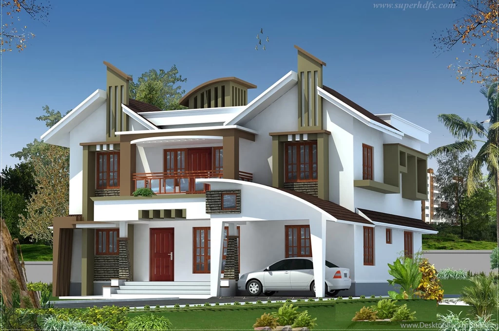 Tamil Nadu Model House Elevation SUPERHDFX