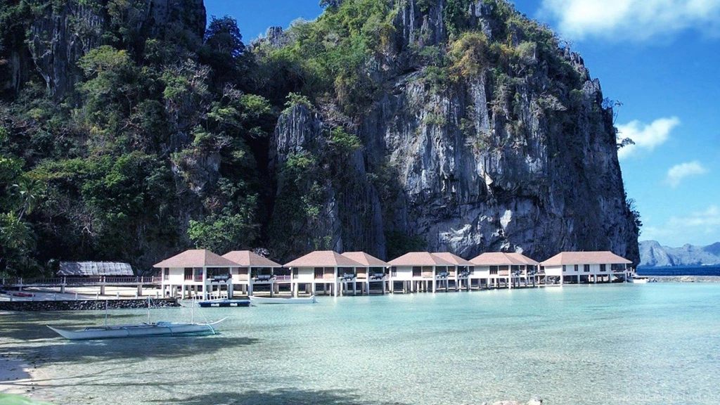 Wallpapers Philippine El Nido Palawan Philippines Free 1366x768 ...