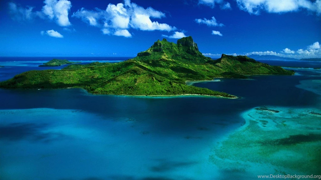 High Resolution Wonderful Island In The Sea Wallpapers 1920×1080 ...