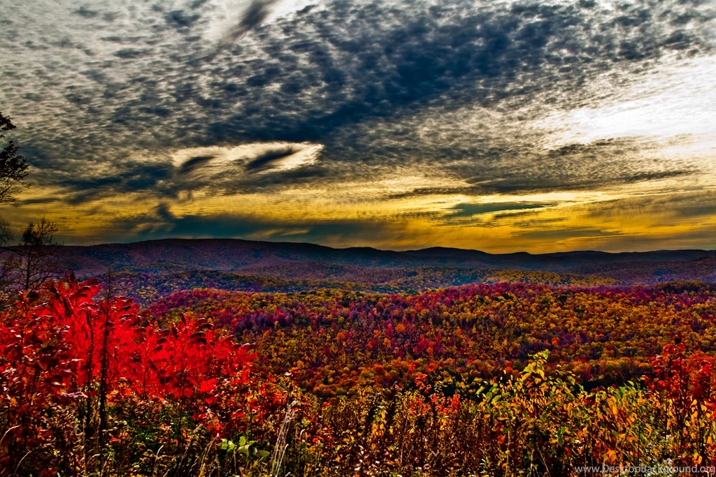 Fall Mountains Desktop