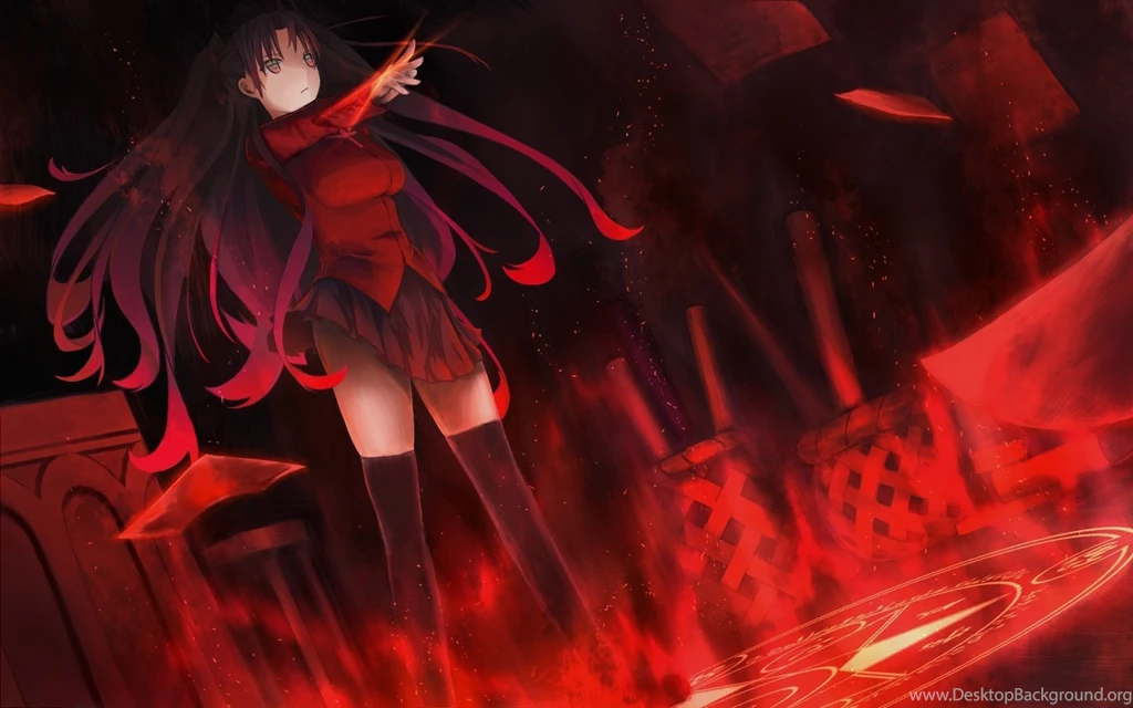 Fate Stay Night Huang (phoenix) Tohsaka Rin Wallpapers