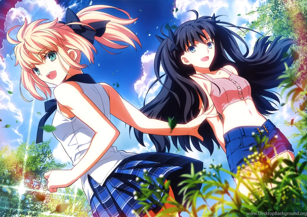 Wallpapers Of The Week: Saber X Tohsaka Rin – Randomness Thing