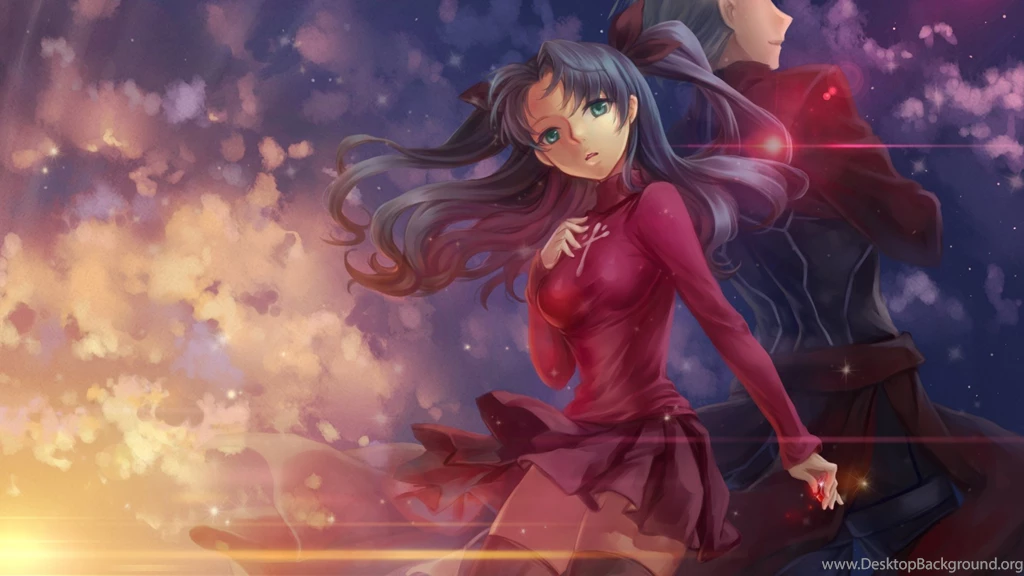 Archer Fate Stay Night Tohsaka Rin Wallpapers Desktop Background