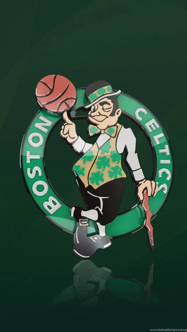 Boston Celtics Logo iPhone 5 Wallpapers (640x1136)