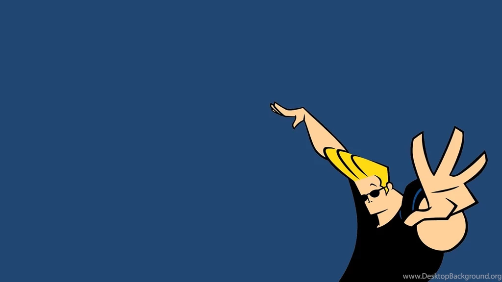 Cartoon Network Johnny Bravo Artwork Minimalistic Wallpapers