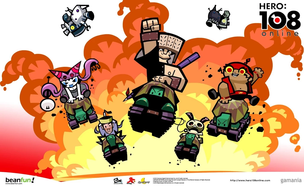 Hero 108 Characters Cartoon Network HD Wallpap