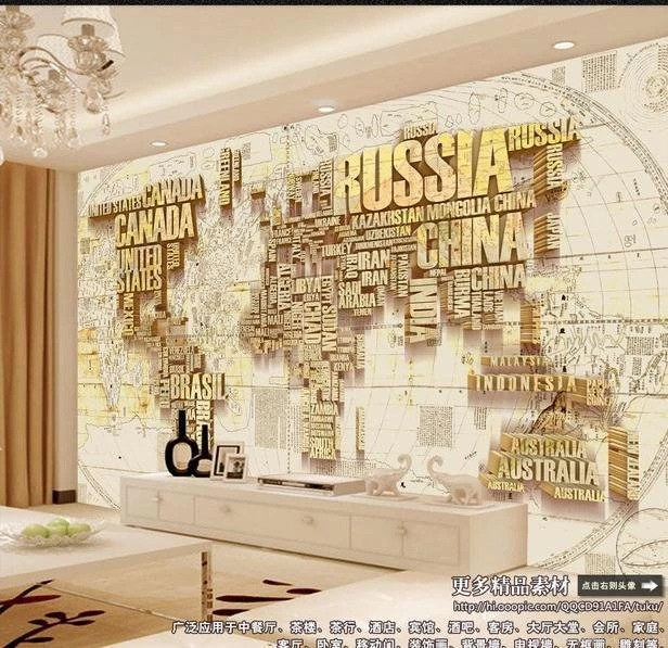 Compare Prices On World Map Wallpaper  Online Shopping/Buy Low ...