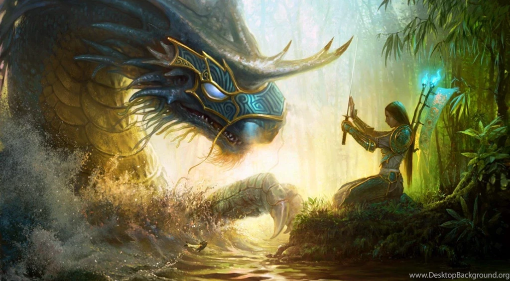 Ancient Water Dragon (