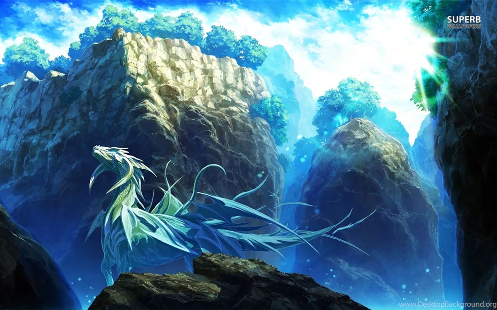 Fantasy Ice Dragons HD Wallpapers