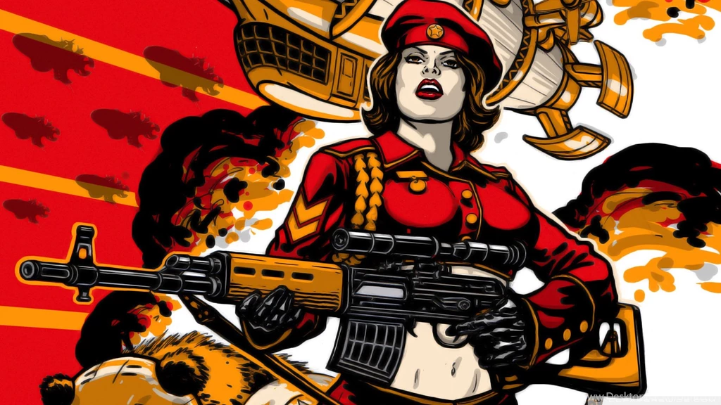 Red Alert 3 Soviet Army Girl Wallpapers