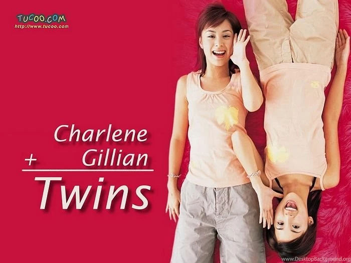 Twin : Charlene Choi & Gillian Chung50 Wallcoo.net