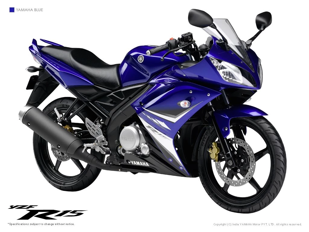 Yamaha R15 Blue Free Motorcycle Wallpapers Desktop Background