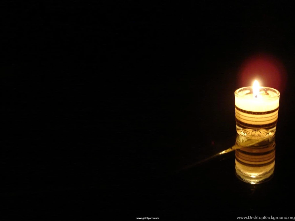 Wallpapers Black Orange Backgrounds Candle Light In For Powerpoint ...