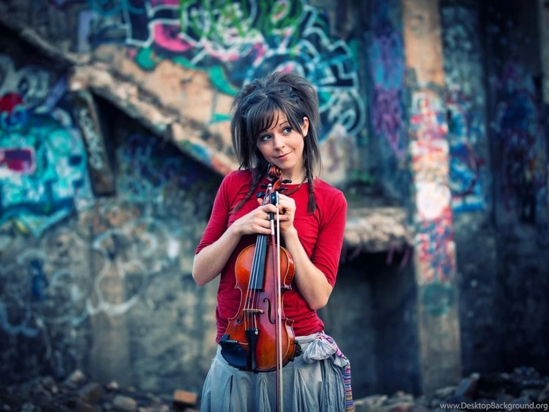 Women Ice Violins Instruments Dubstep Girl Lindsey Stirling ...