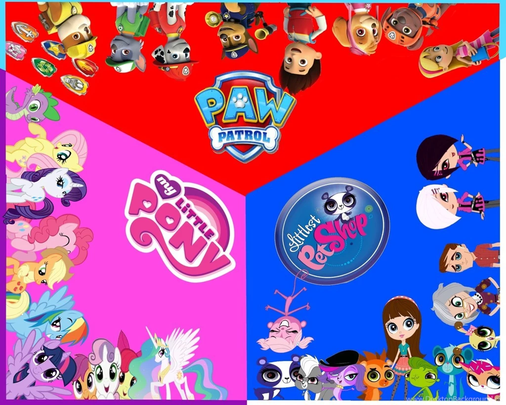 My Little Pony X Littlest Pet Shop X Paw Patrol By Double p1997 On ...