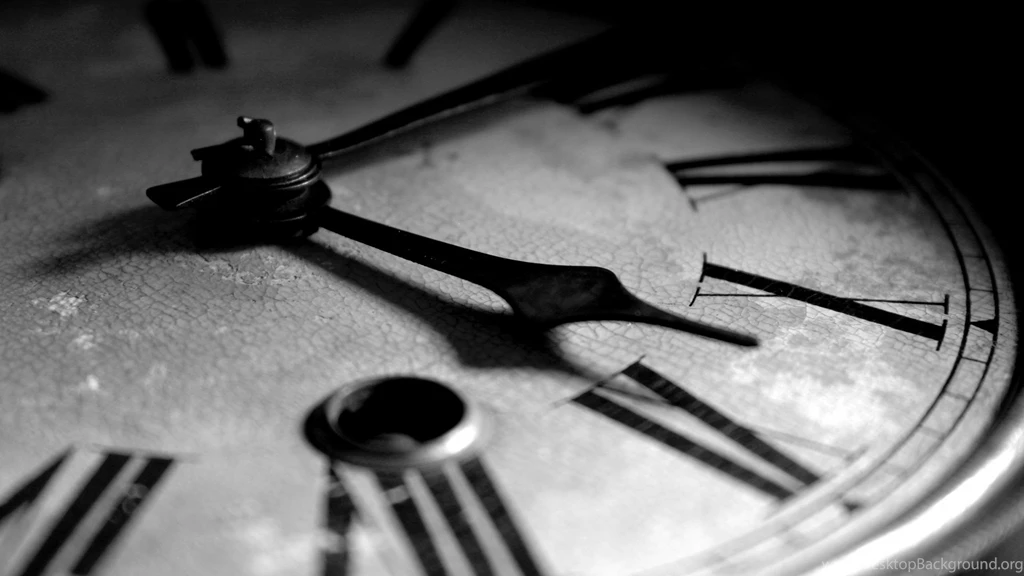 Download Wallpapers 1920x1080 Hours, Arrow, Black White, Vintage ...