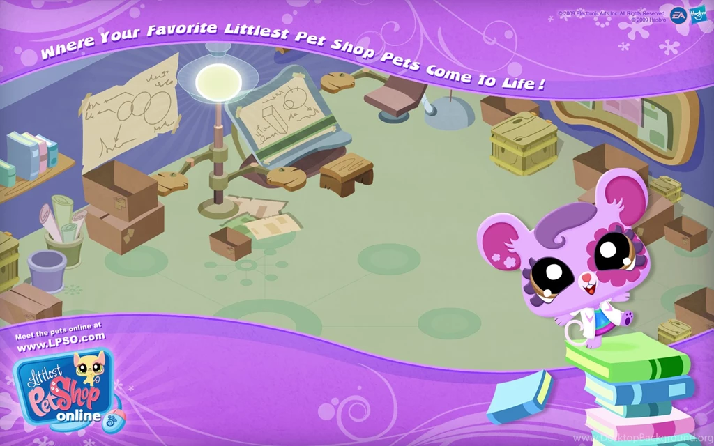 Littlest Pet Shop Online Wallpapers For The Game (wallpapers)