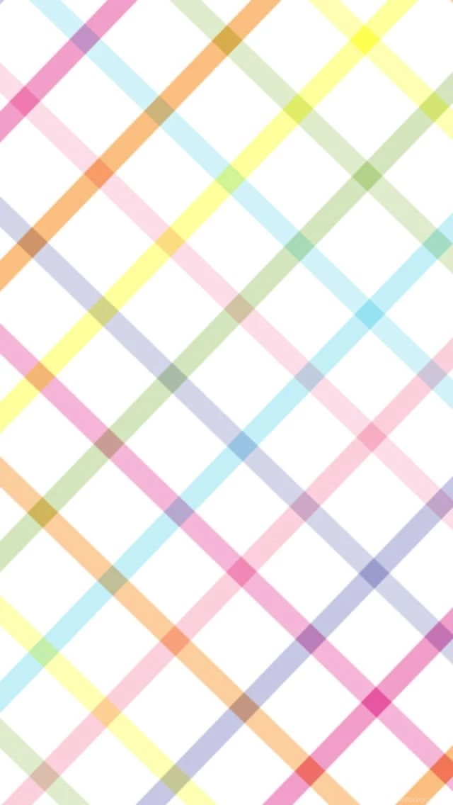 Pink Plaid Pattern iPhone Wallpapers