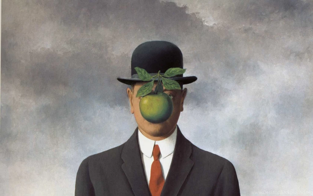 Download Wallpapers, Download 2560x1600 Rene Magritte Son Of Man ...