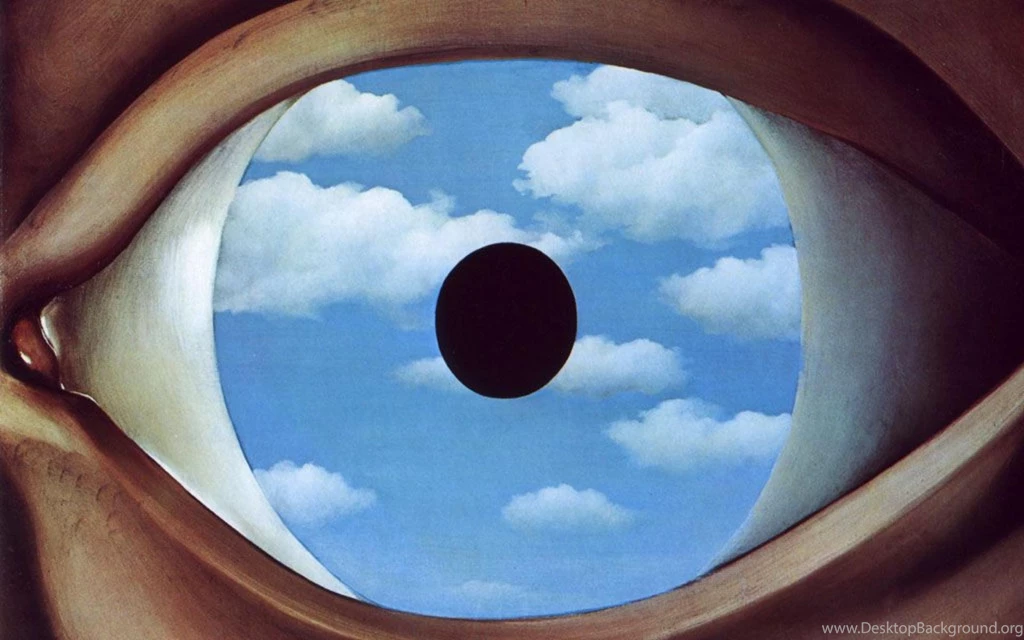 Rene Magritte All Seeing Eye Wallpapers   (